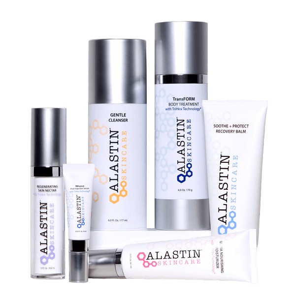 An array of Alastin products